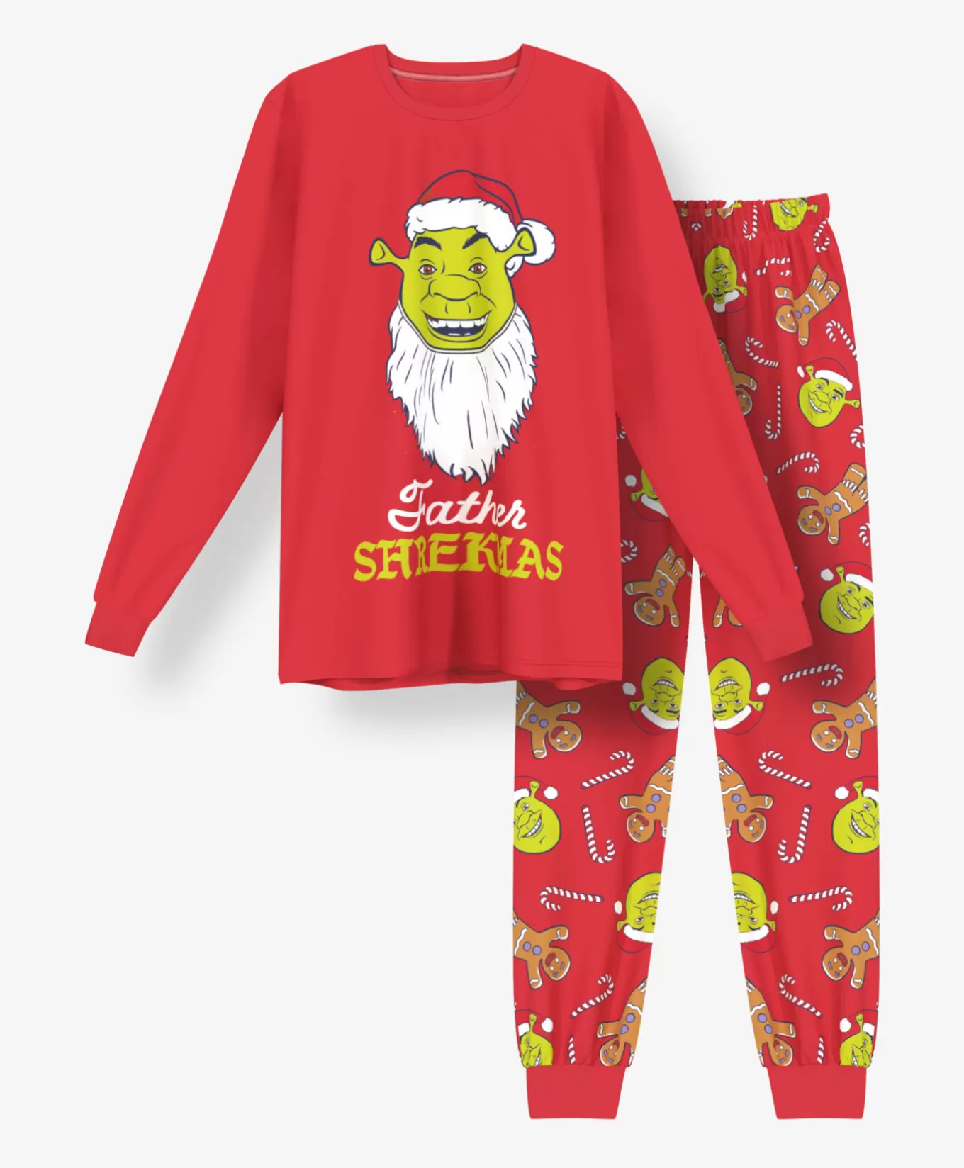 Pepco Piżama męska na licencji Shrek 100% bawełny