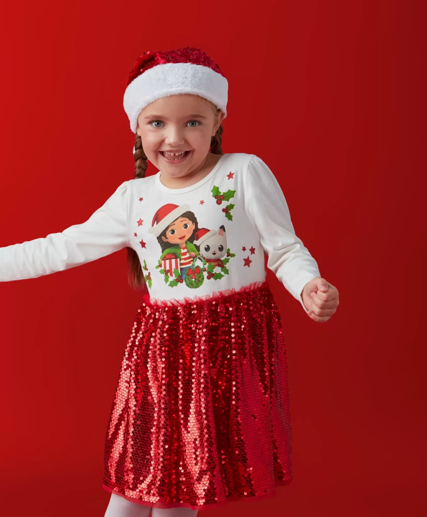 Pepco Sukienka dziewczęca na licencji Koci domek Gabi